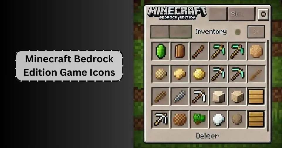 Minecraft Bedrock Edition Game Icons