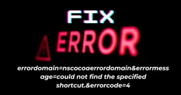 Understanding Error Domain NSCocoaErrorDomain