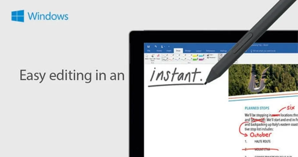 Key Features of Windows Ink